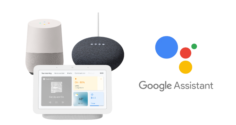 Google Assistant, Nest Hub, Nest Mini, Google Home